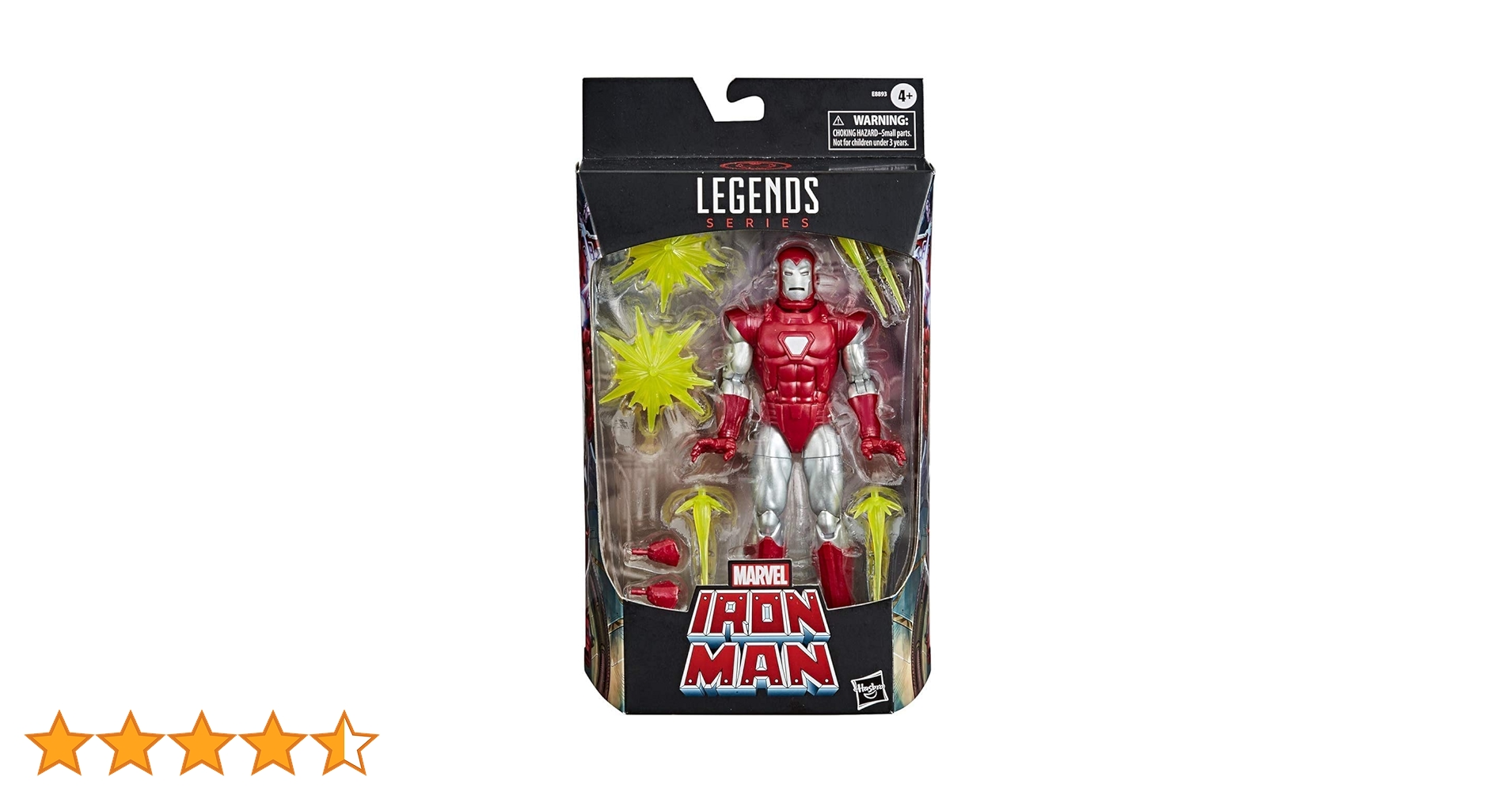 ウォルグリーン限定 アイアンマン シルバー・センチュリオン　マーベルレジェンド Amazon.co.jp: Iron Man Silver Centurion (1/6スケール ABS&PVC